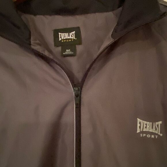 Everlast Sport Grey Lightweight Jacket Size S - Picture 3 of 6
